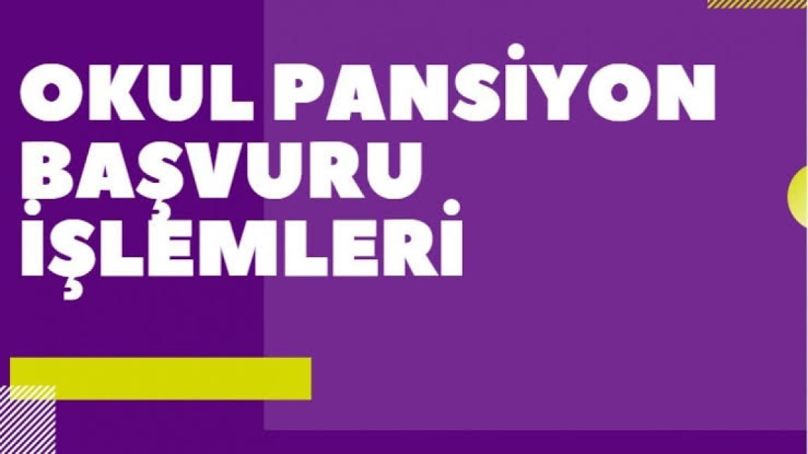 Pansiyon Kayıt Yaptıracak Öğrenciler İçin Gerekli Belgeler